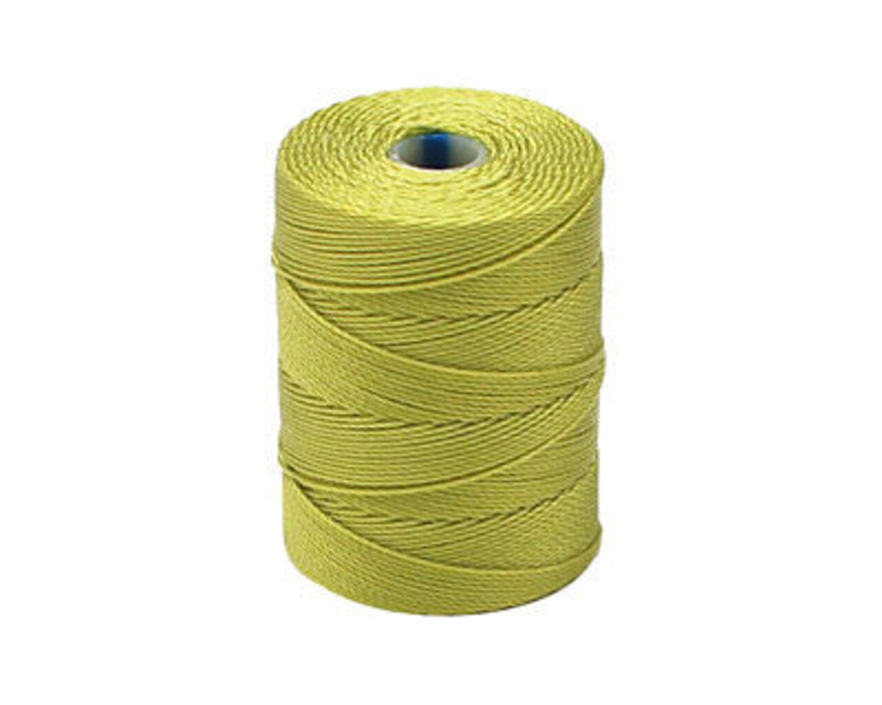 C-Lon Fine Weight Bead Cord, Chartreuse - 0.4mm, 136 Yard Spool